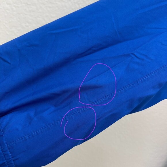 Adidas Scorch Clima Proof Kansas University Jayhawks Windbreaker Jacket Mens XS - Picture 3 of 10